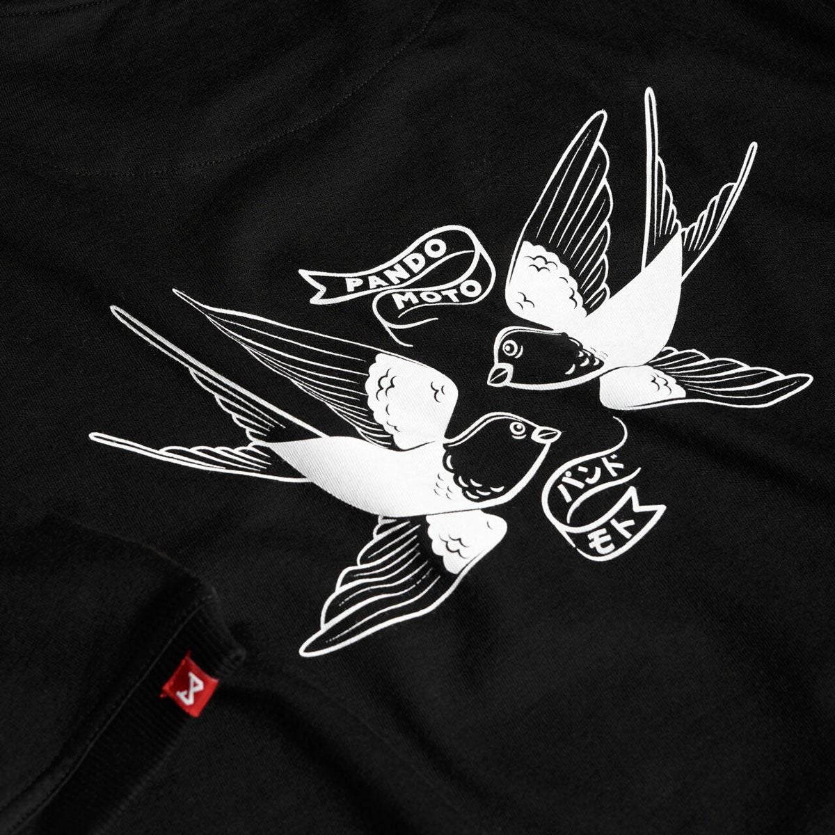 PANDO MOTO｜マイク トーキョー Tシャツ｜ブラック