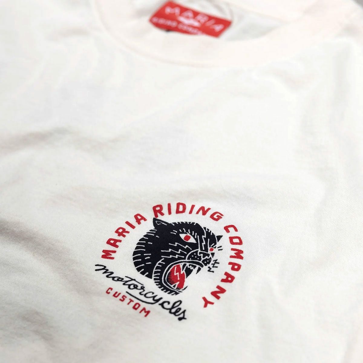 Maria Riding Company｜パンサー ヘッド ロングスリーブ｜ホワイト