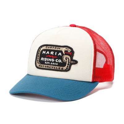 Maria Riding Company｜スネーク トラッカー キャップ｜帽子