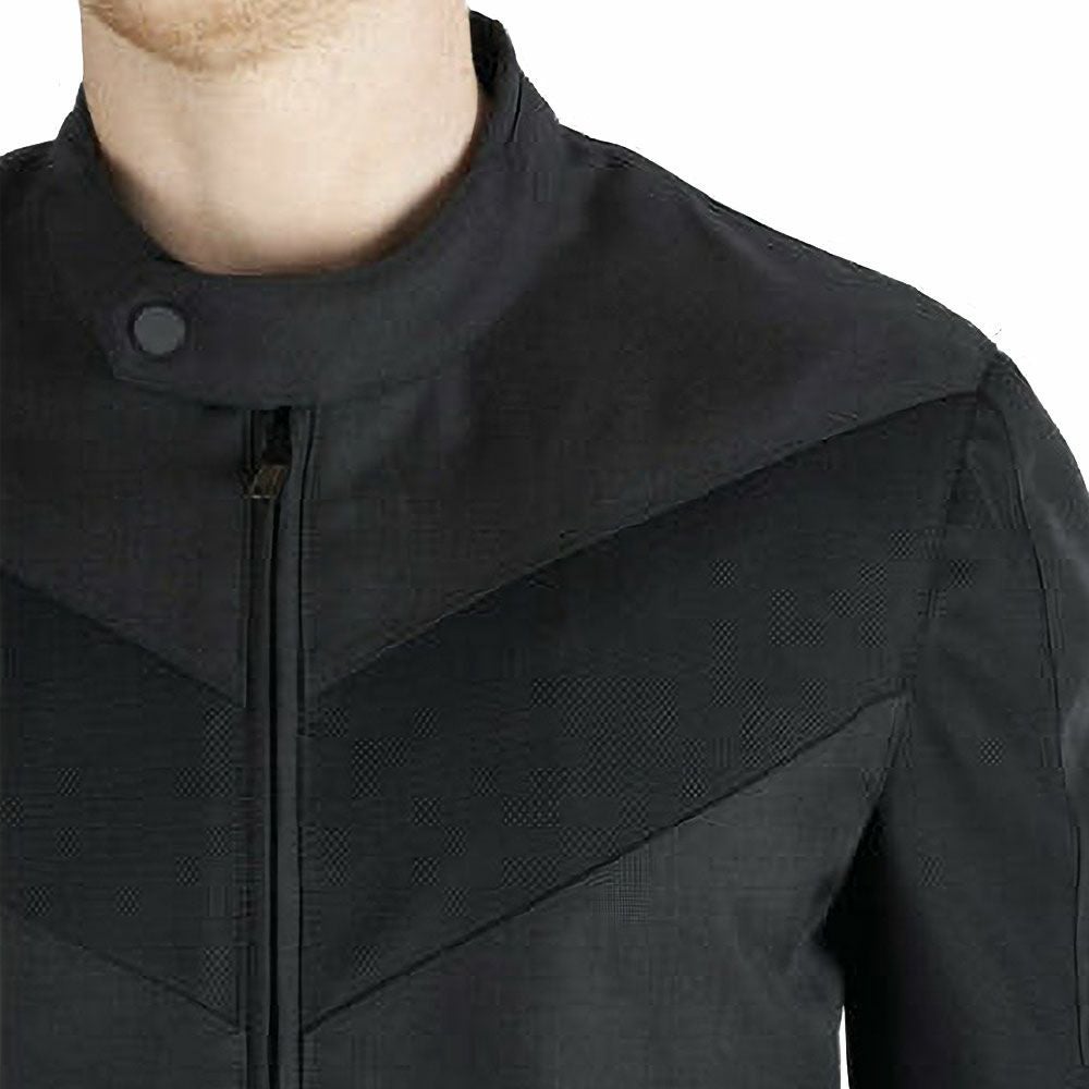 PANDO MOTO｜エア テイト ジャケット｜メッシュ｜ブラック｜モデル着用