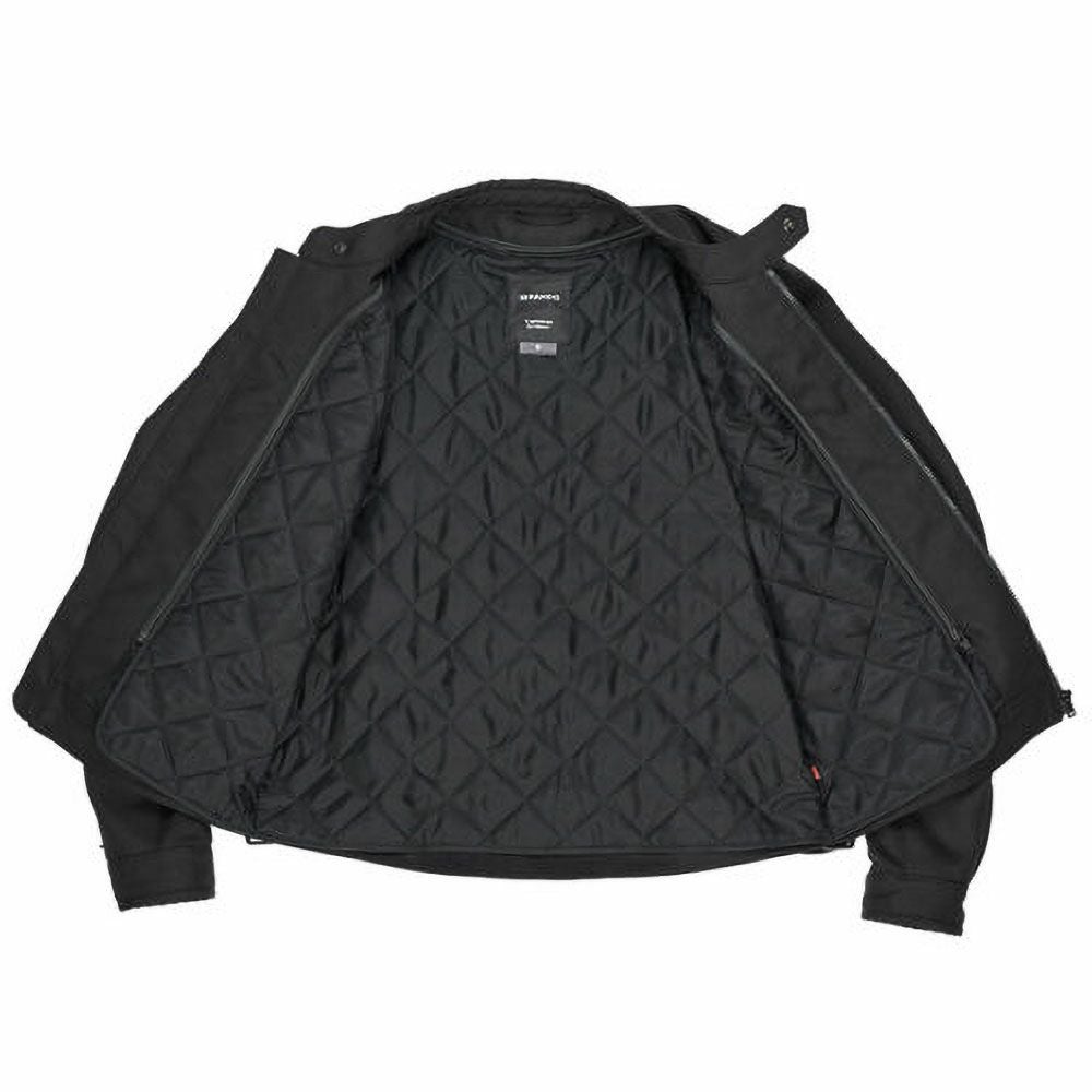 PANDO MOTO｜エア テイト ジャケット｜メッシュ｜ブラック｜モデル着用