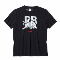 Racing Bulls｜VISA CASH APP RB F1 チーム ロゴ ファン Tシャツ｜ブラック