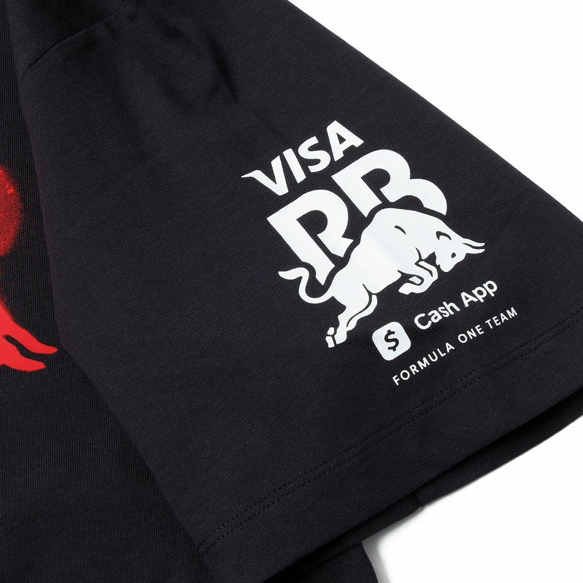 Racing Bulls｜VISA CASH APP RB F1 チーム コントラスト Tシャツ｜ブラック