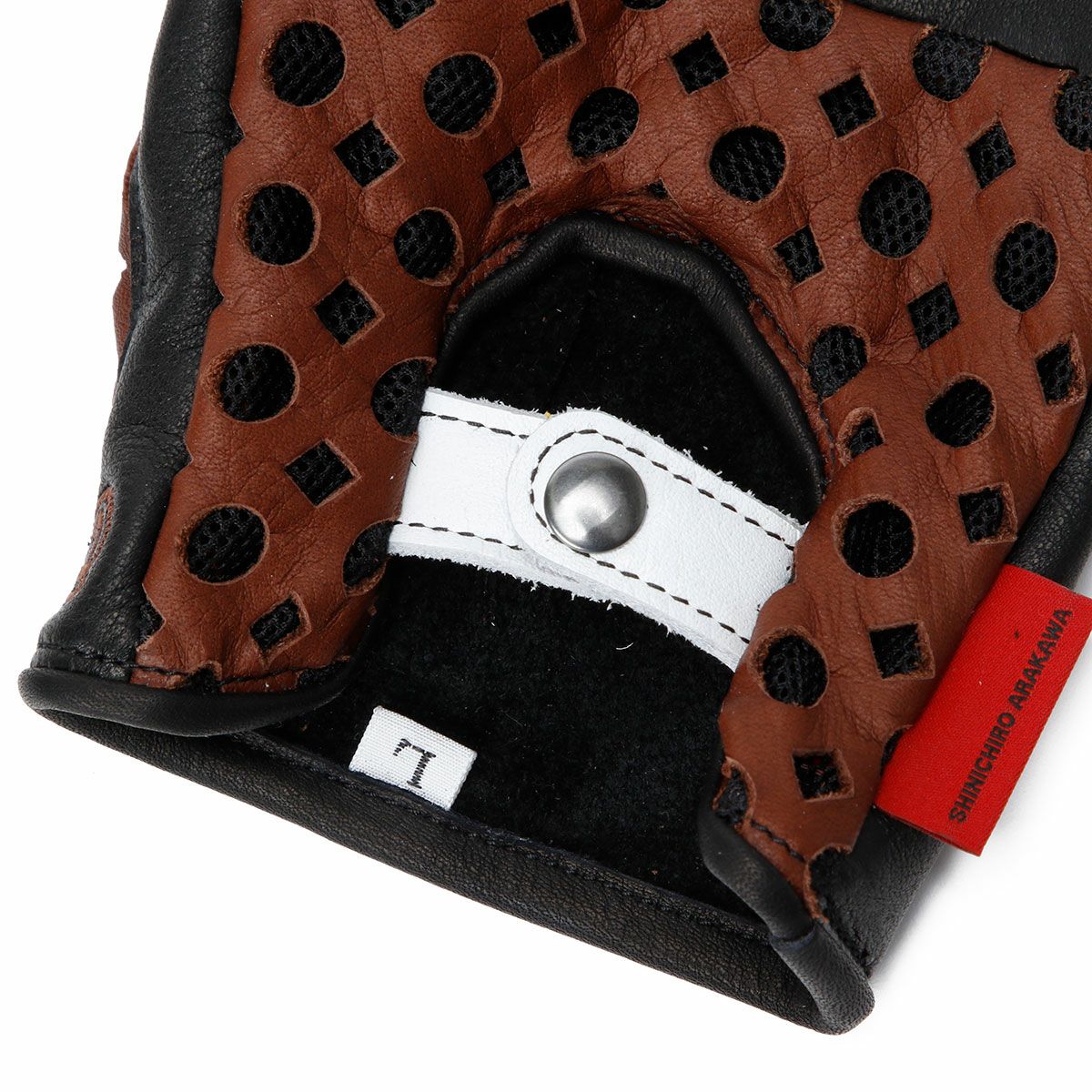 SHINICHIRO ARAKAWA｜グローブ D+MM ST｜ハーフ｜ブラック×ブラウン