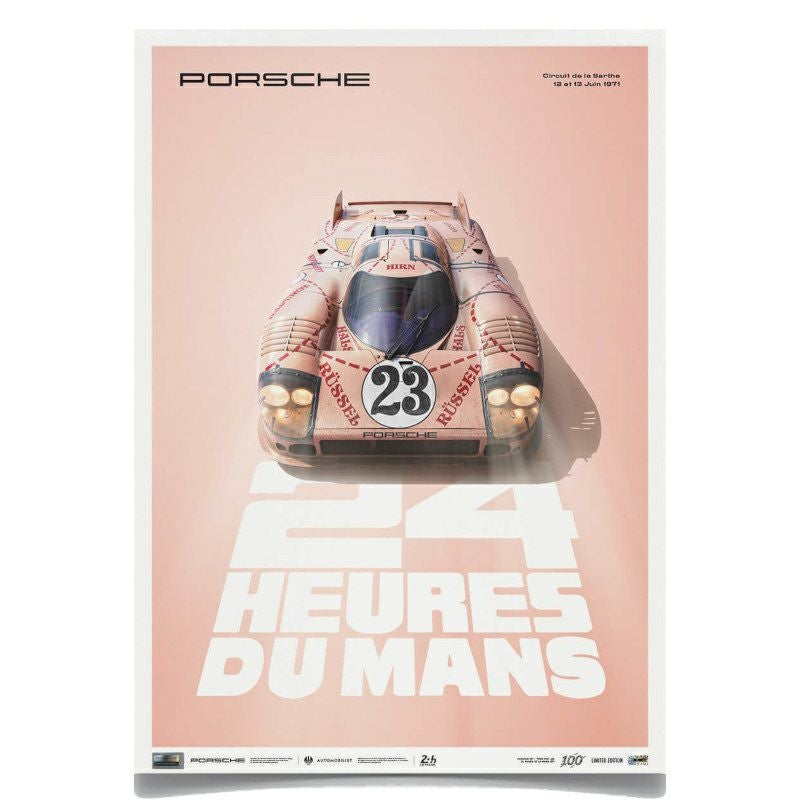 ポルシェ 917/20 Pink Pig 24h Heures du Mans 1971 グラフィカル