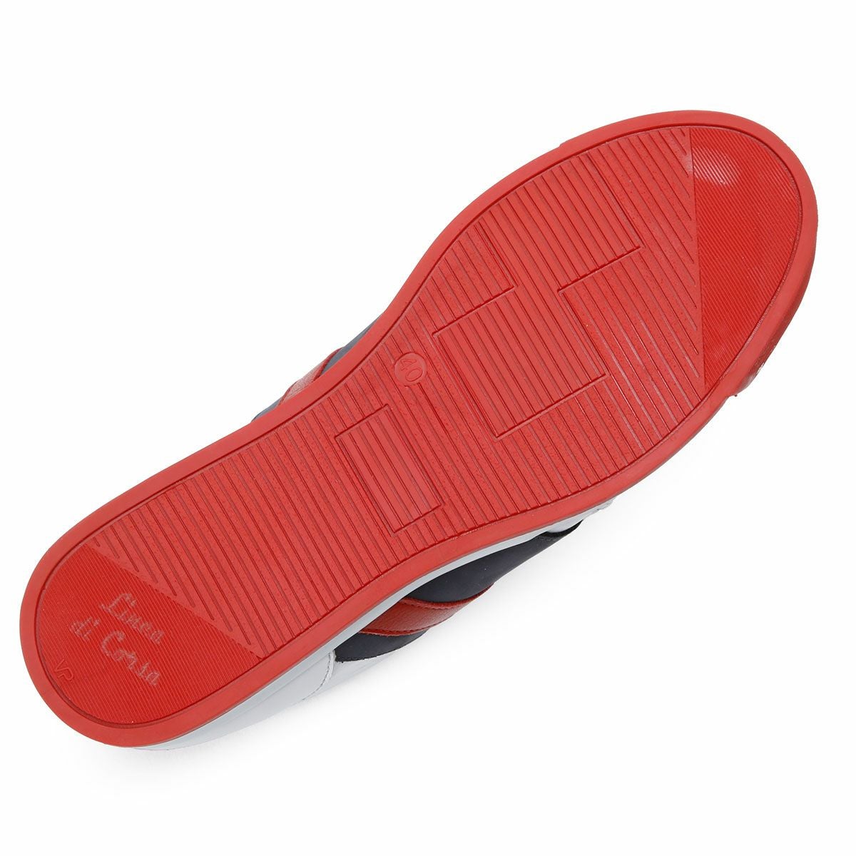 Linea di Corsa｜ハラマ ビアンコ｜スニーカー｜ホワイト×ブルー×レッド