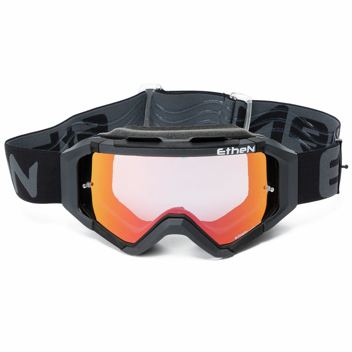 EtheN｜ダート ゼロチンクエ R MX0595｜ゴーグル｜レッドミラーレンズ