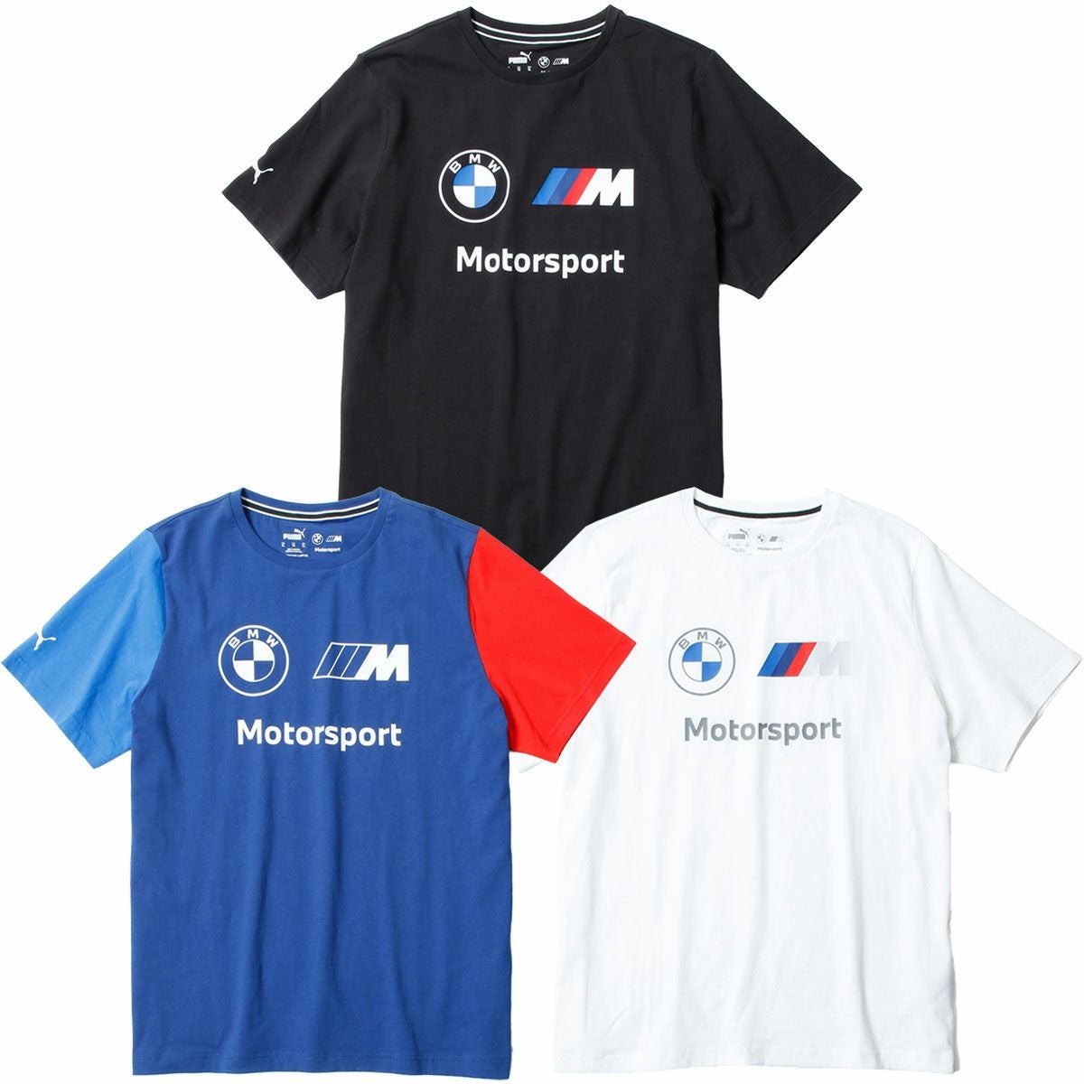 BMW PUMA M モータースポーツ ロゴ Tシャツ | モトーリモーダ公式