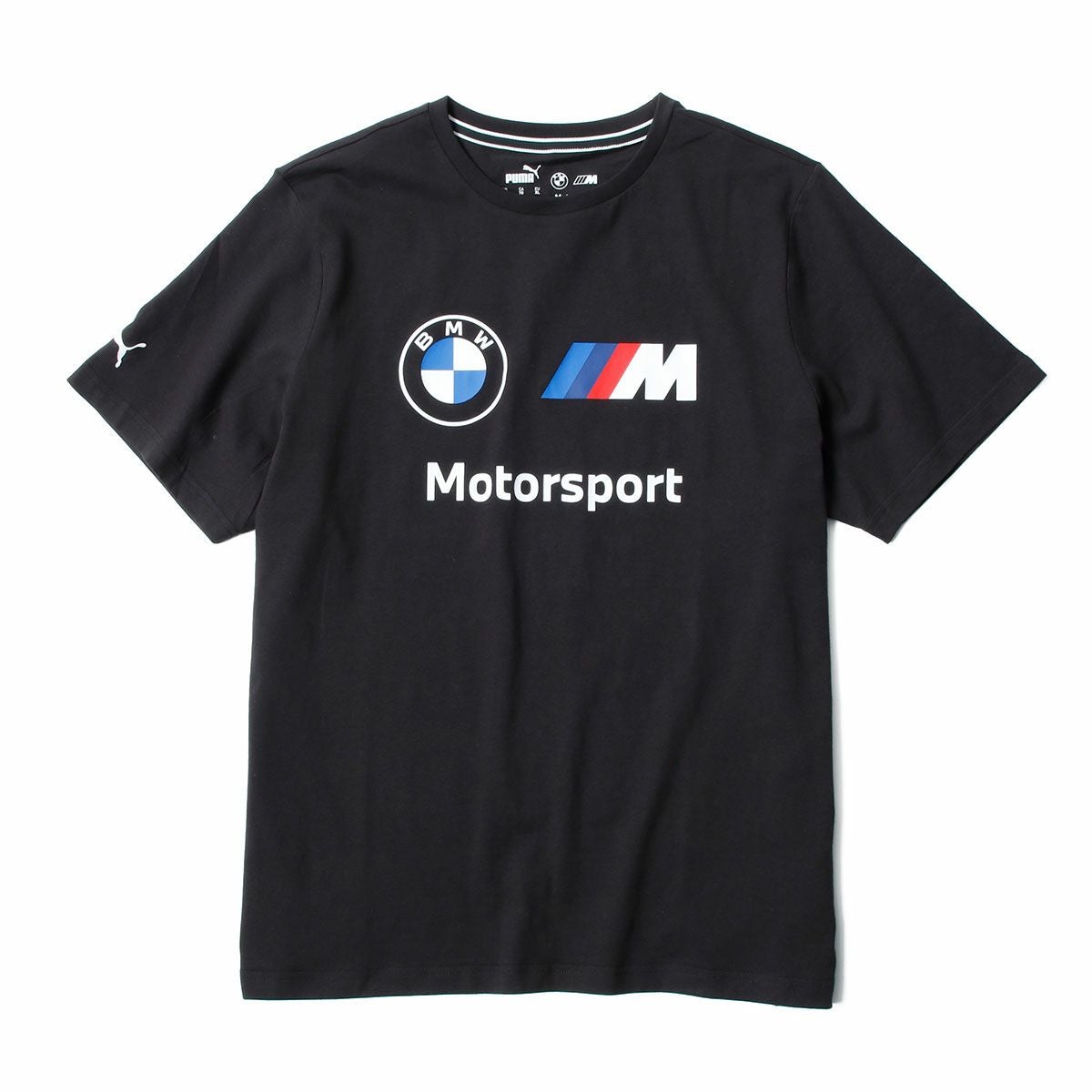 BMW PUMA｜BMW MMS ESS ロゴ Tシャツ｜ブラック