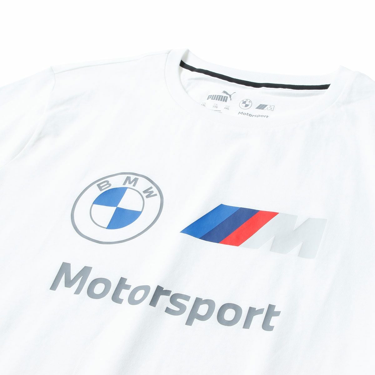 BMW PUMA｜BMW MMS ESS ロゴ Tシャツ｜ホワイト