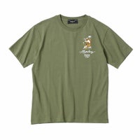 Replay｜タイガー グラフィック Tシャツ｜アーミーグリーン