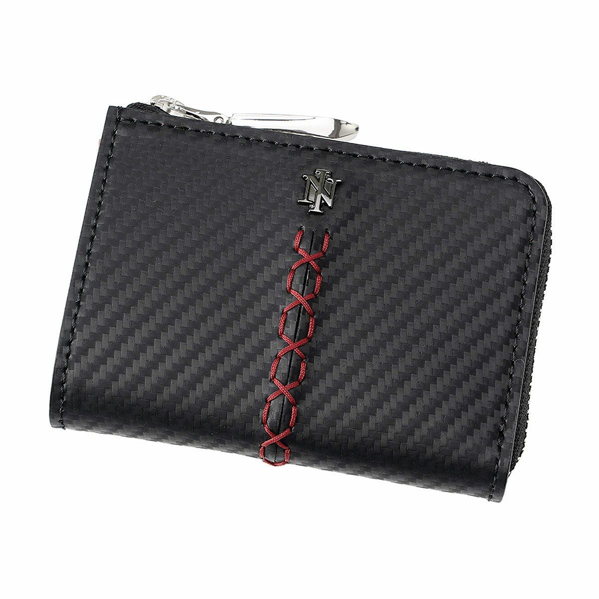 neuinteresse｜クチーレ LF小銭入れ｜財布｜ブラック×レッド