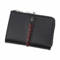 neuinteresse｜クチーレ LF小銭入れ｜財布｜ブラック×レッド