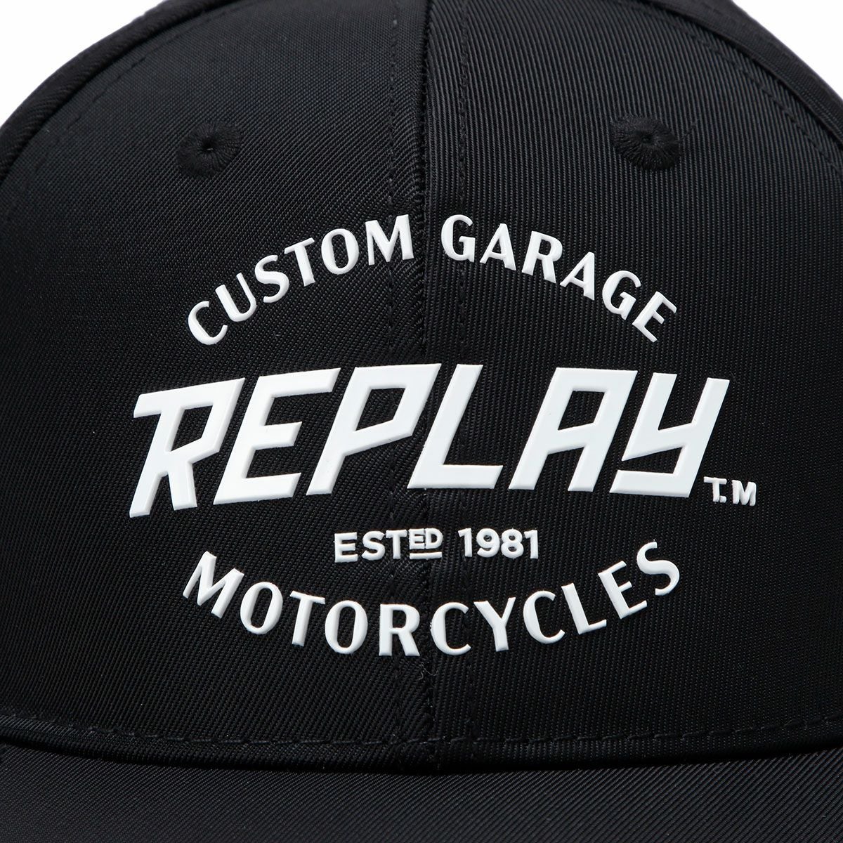 Replay｜3D ロゴ キャップ｜帽子｜ブラック