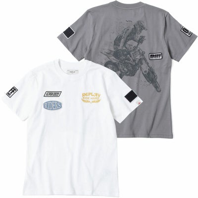 Replay｜スーパークロス ライダー グラフィック Tシャツ｜