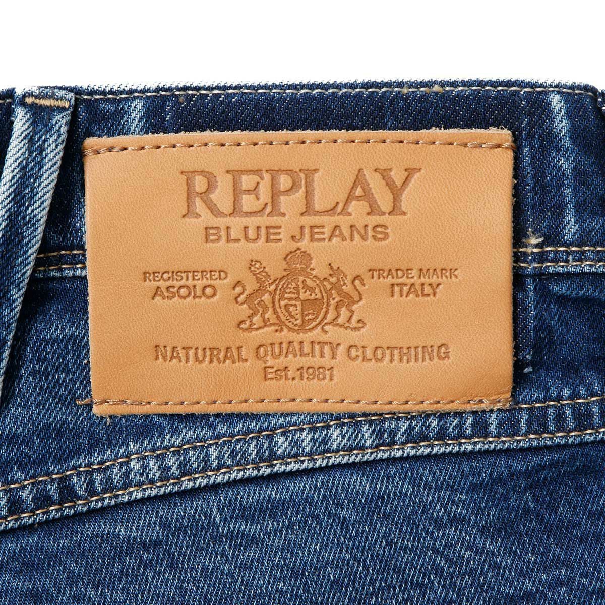 Replay｜アンバス スリムフィット ジーンズ｜デニム｜ミディアムブルー