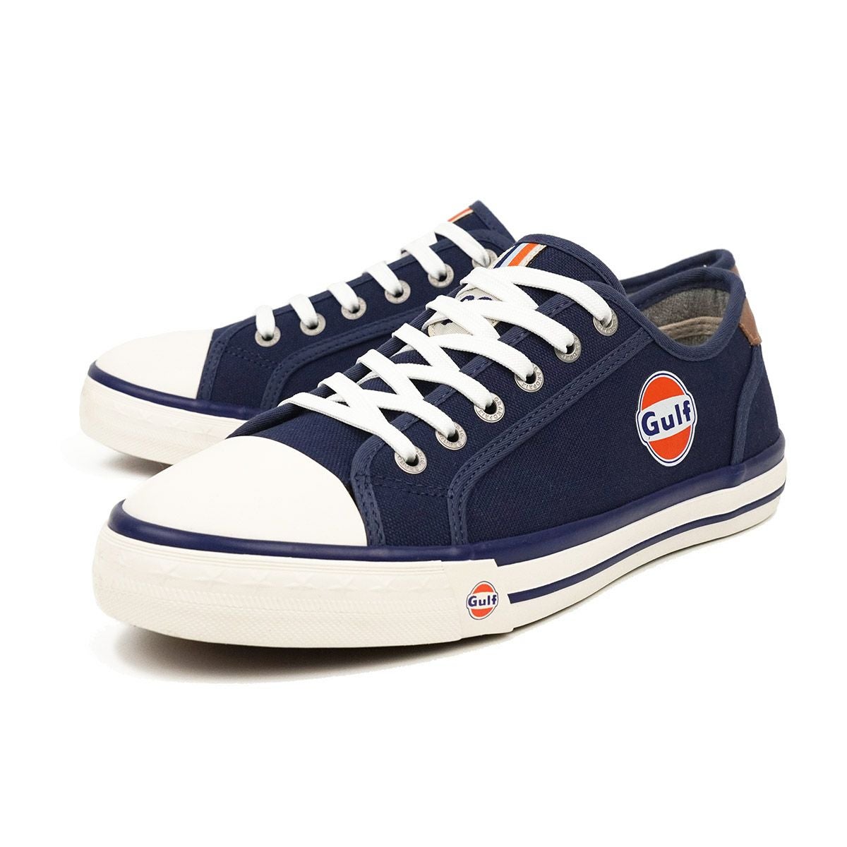 GULF｜ガルフ #20 キャンバス スニーカー｜ネイビーブルー