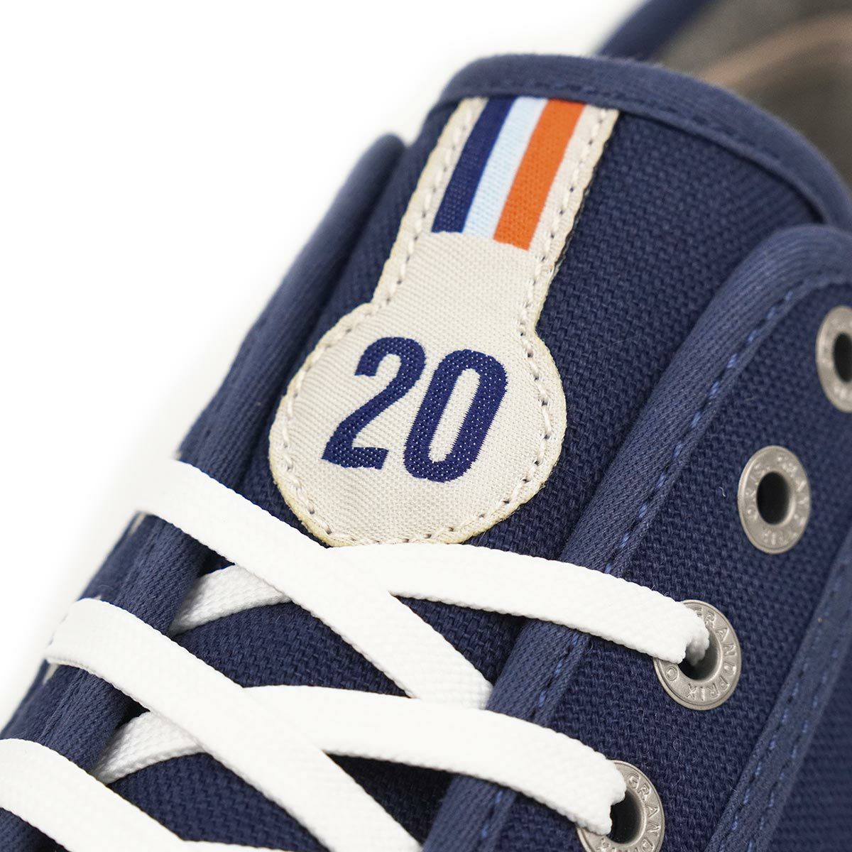 GULF｜ガルフ #20 キャンバス スニーカー｜ネイビーブルー