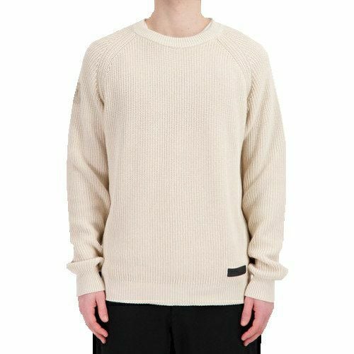 Steve McQueen｜スティーブ・マックィーン x ル・マン 24h ラウンドネック セーター｜ニット｜ベージュ｜モデル着用