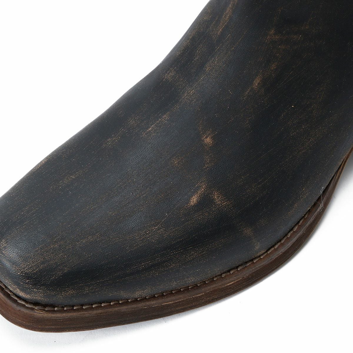 UMBERTO x LUCE｜ラッサー カウボーイ ブーツ｜ブーツタイプ｜ダークブラウン