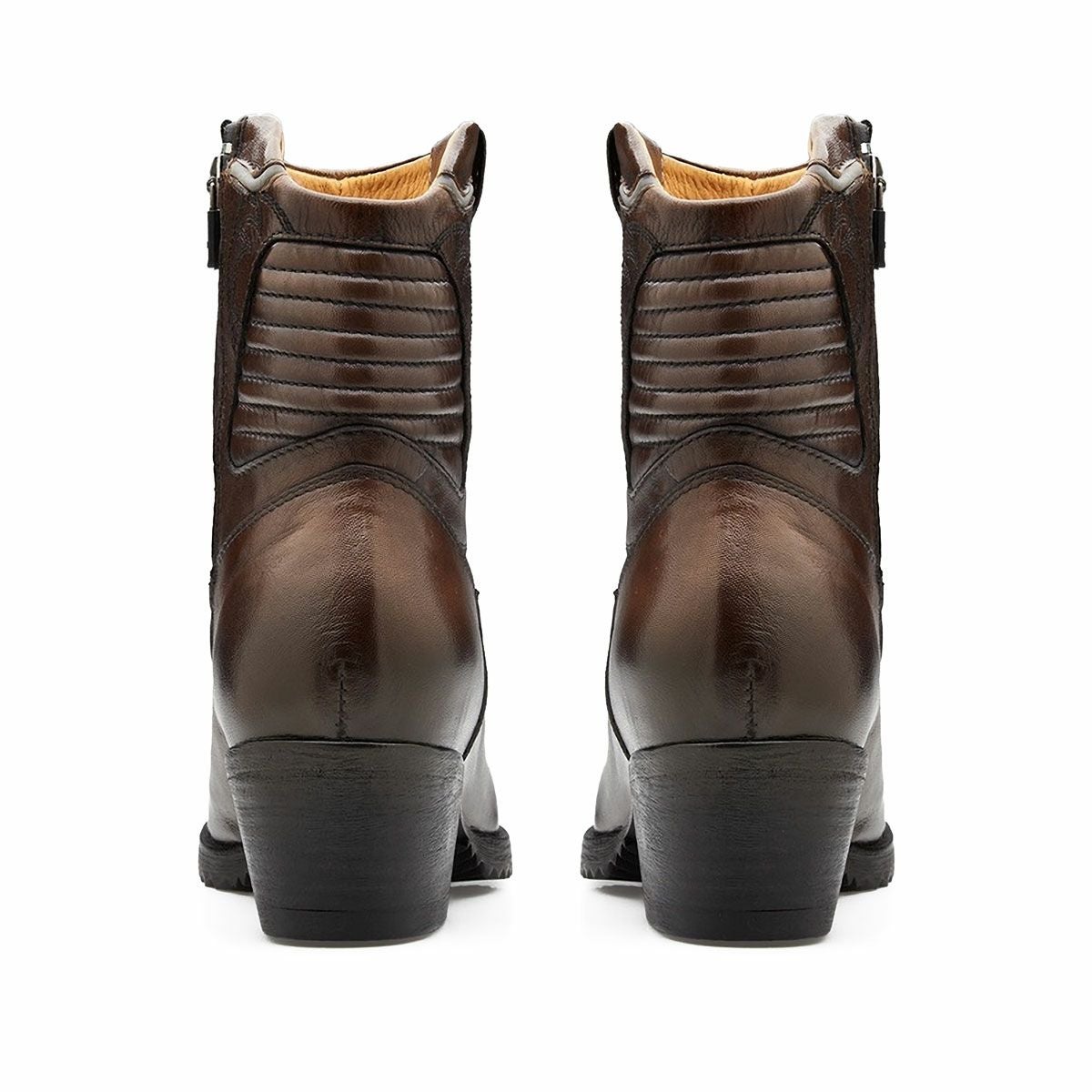 UMBERTO x LUCE｜ビアード レディース カウボーイ ブーツ｜ブーツタイプ｜ブラウン