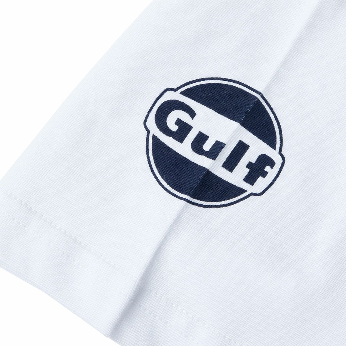 GULF｜ガルフ クラシック ポスター Tシャツ｜オプティカルホワイト