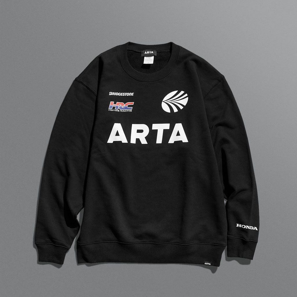 ARTA｜ARTA レプリカ ロゴ スウェット シャツ｜ブラック