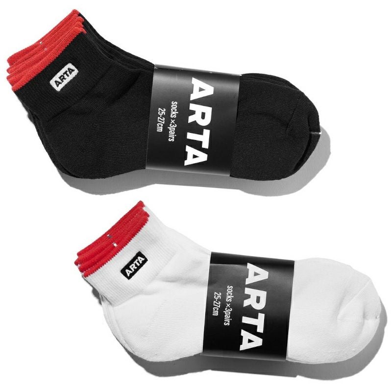 ARTA｜ARTA アンクルソックス 3枚組｜ソックス