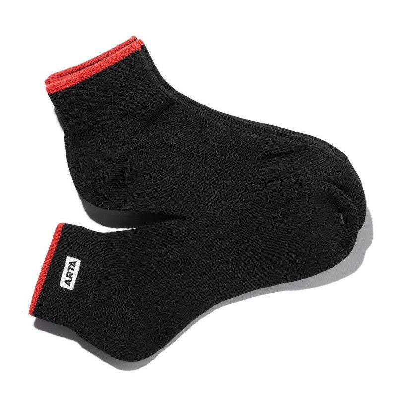 ARTA｜ARTA アンクルソックス 3枚組｜ソックス｜ブラック