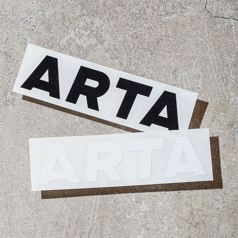 ARTA ロゴ カッティング ステッカー | モトーリモーダ公式オンライン