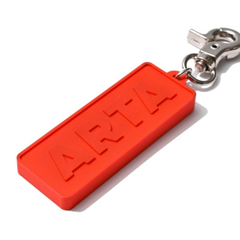 ARTA｜ARTA ロゴ キーチェーン｜キーホルダー｜オレンジ