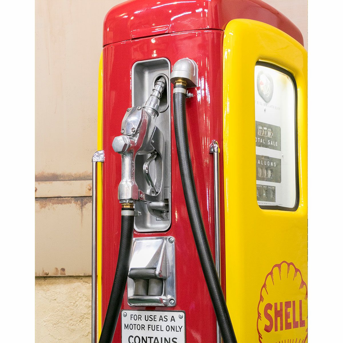 ONLY ONE LEGEND COLLECTION｜SHELL ガスポンプ｜その他雑貨｜レッド×イエロー