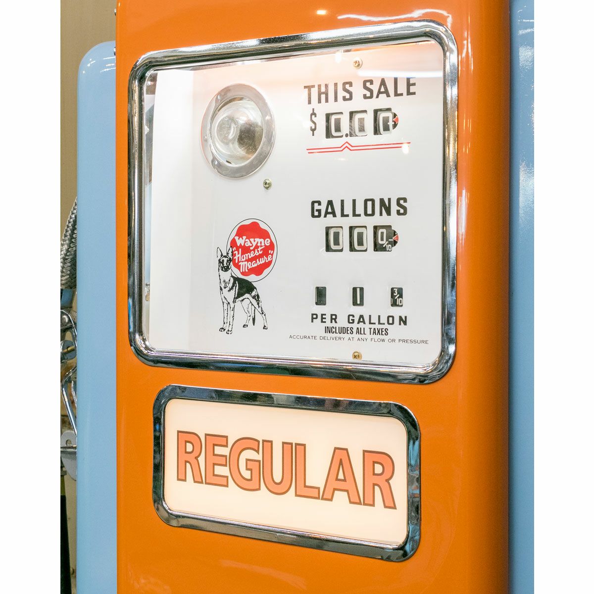 GULF ガスポンプライト グローブ vintage 希少 ガソリン USA GULF ガスポンプ | モトーリモーダ公式オンラインショップ