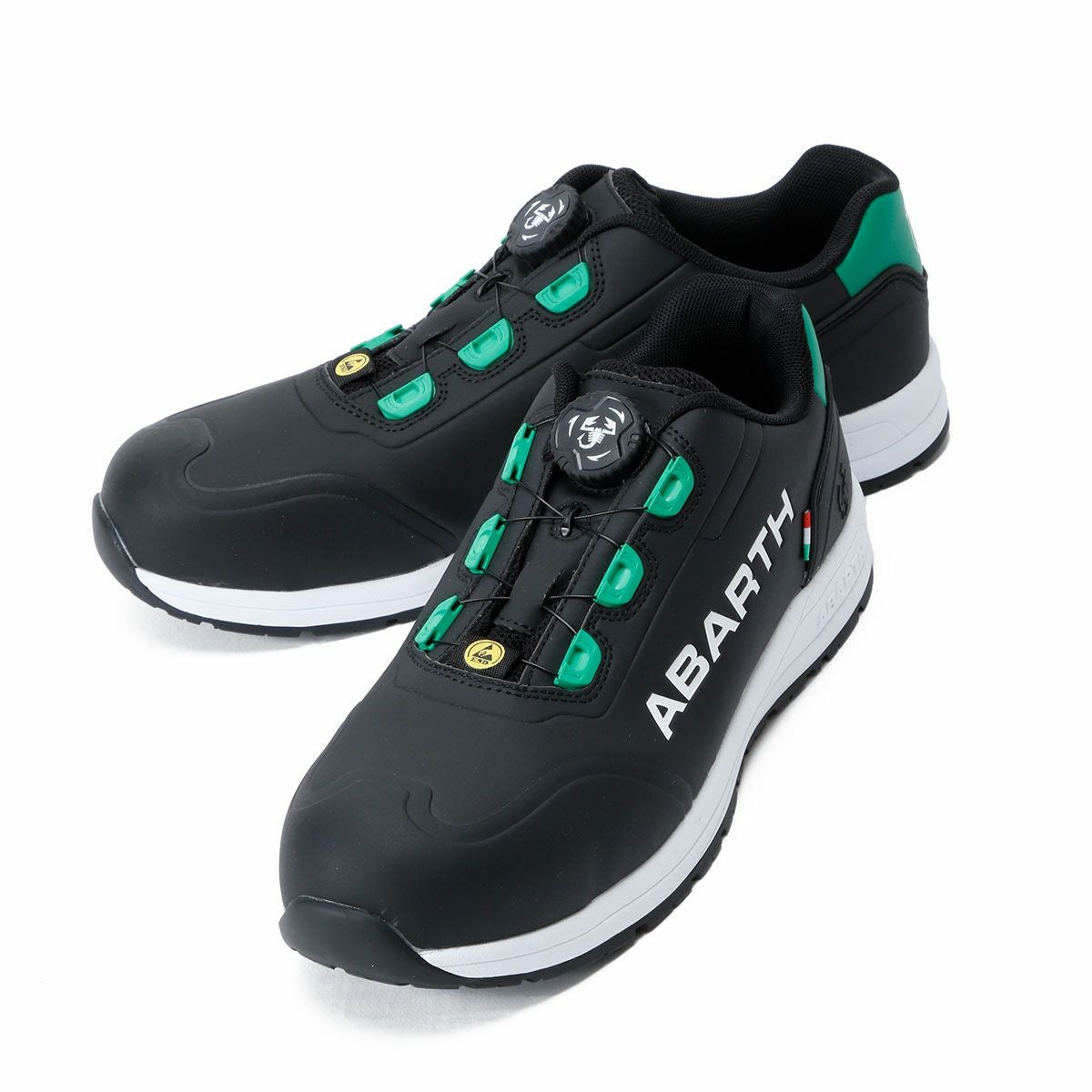 Abarth｜アバルト SCORPION BASSO セーフティ シューズ｜スニーカー｜ブラック