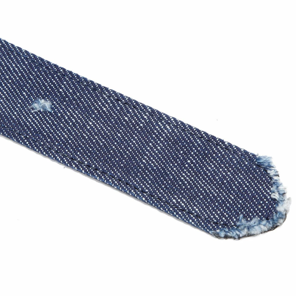 Replay｜ウォッシュ デニム ベルト｜ブルーデニム