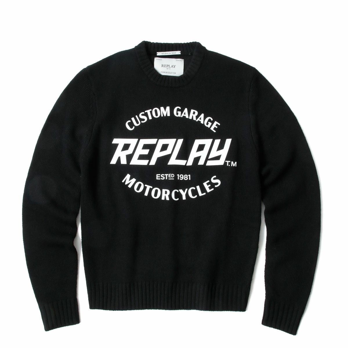 Replay｜ウールブレンド ニット｜