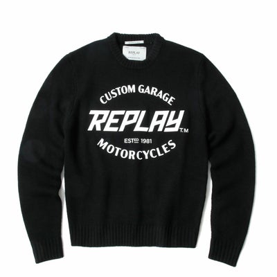 Replay｜ウールブレンド ニット｜