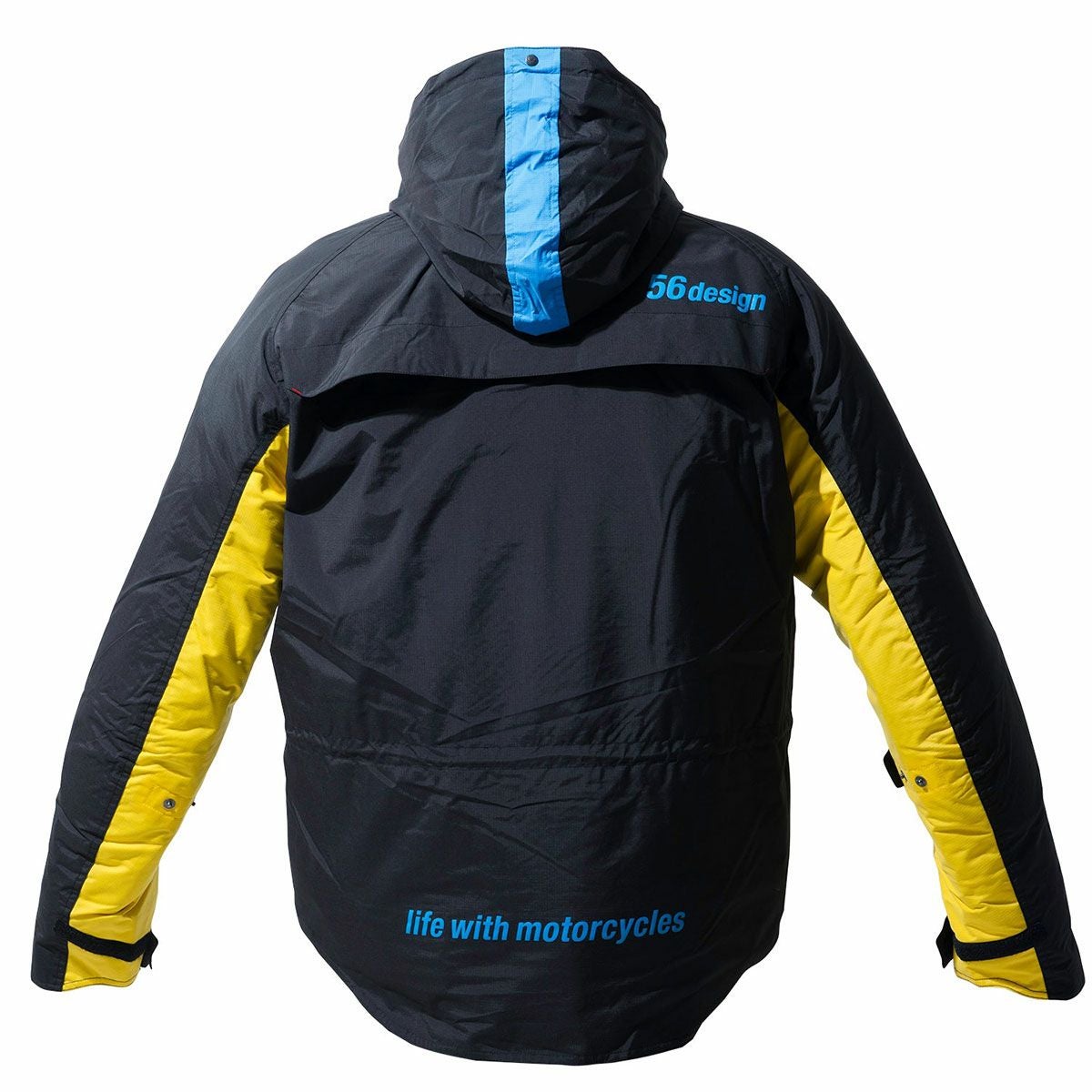 56design｜ウィンター アクシス ジャケット 24｜ファブリック｜ブラック×ブルー