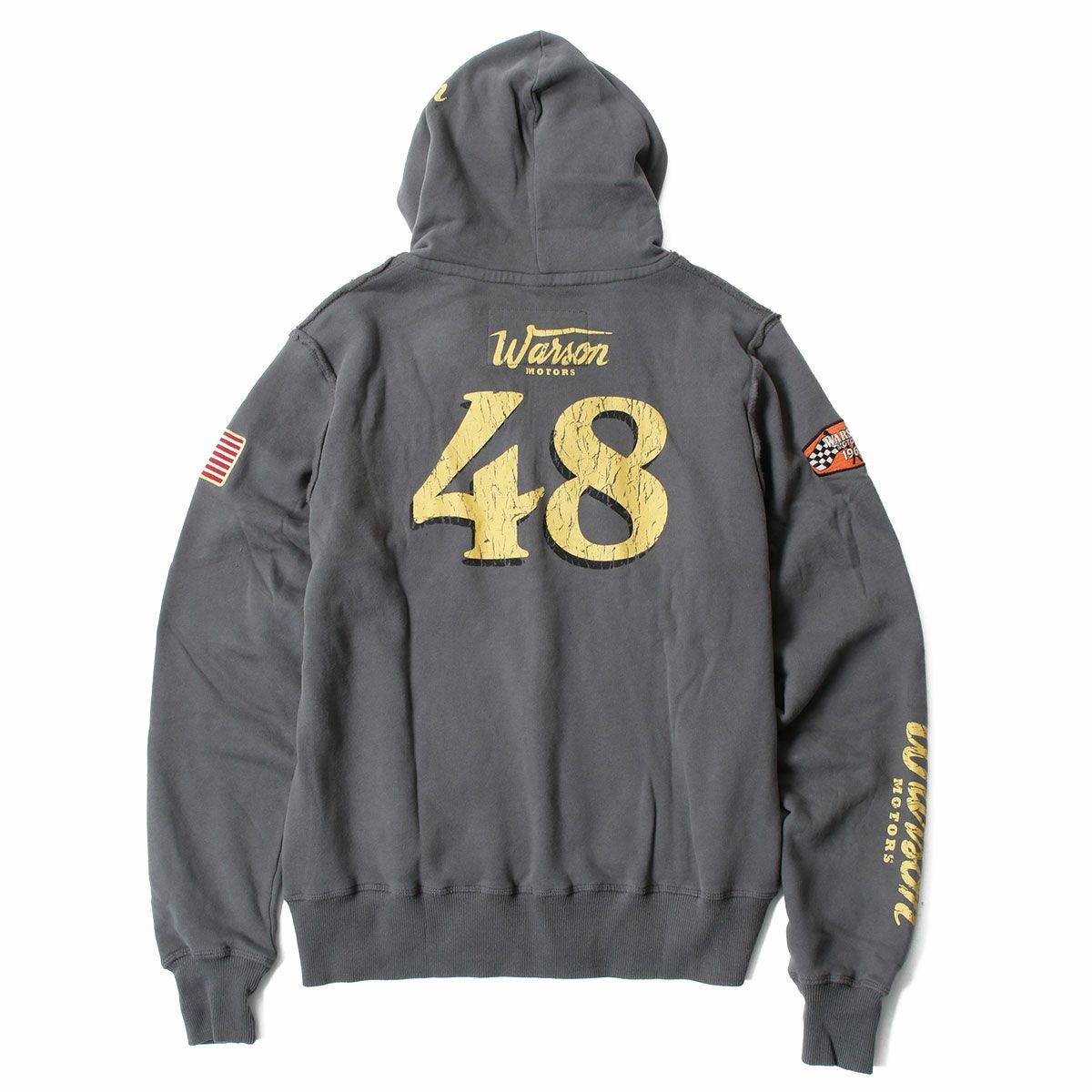 Warson Motors｜インディアン 48 フーディー｜カーボン