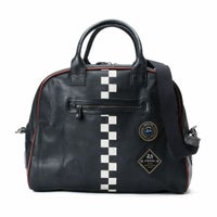 CLASSIC LEGEND MOTORS｜Le Mans 24h MICK ヘルメット レザーバッグ｜ボストンバッグ｜ブラック