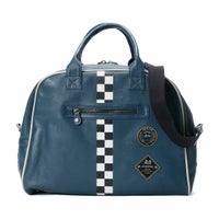 CLASSIC LEGEND MOTORS｜Le Mans 24h MICK ヘルメット レザーバッグ｜ボストンバッグ｜ロイヤルブルー