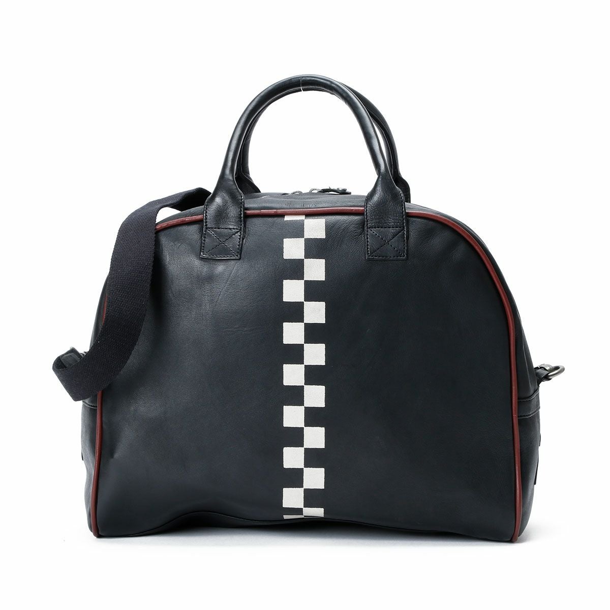 CLASSIC LEGEND MOTORS｜Le Mans 24h MICK ヘルメット レザーバッグ｜ボストンバッグ｜ブラック