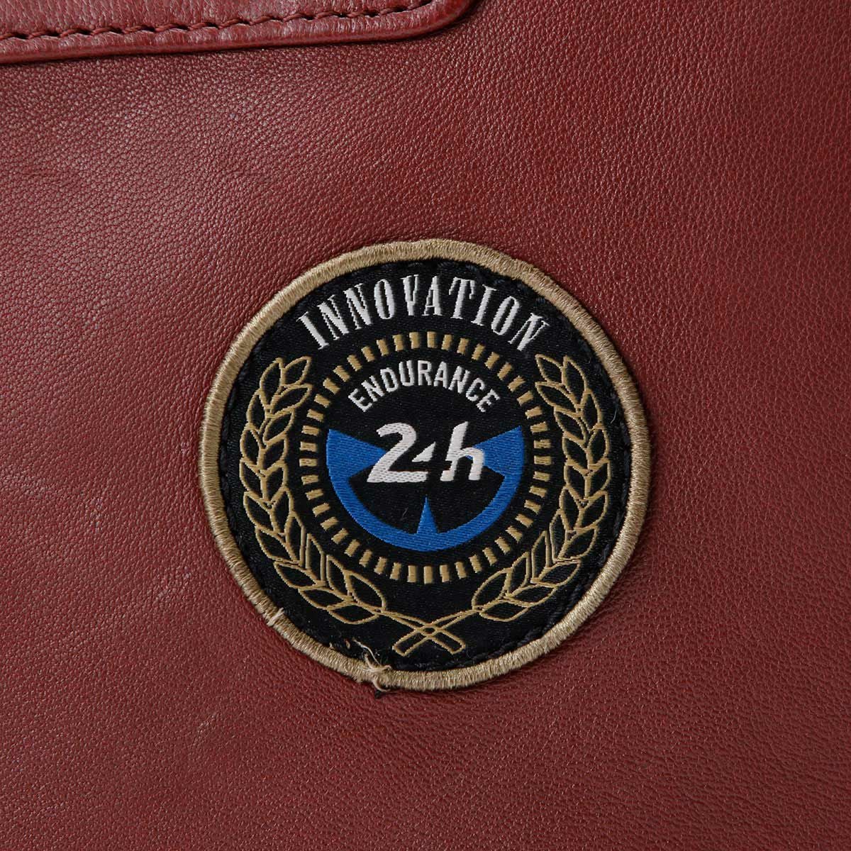 CLASSIC LEGEND MOTORS｜Le Mans 24h MICK ヘルメット レザーバッグ｜ボストンバッグ｜ダークレッド