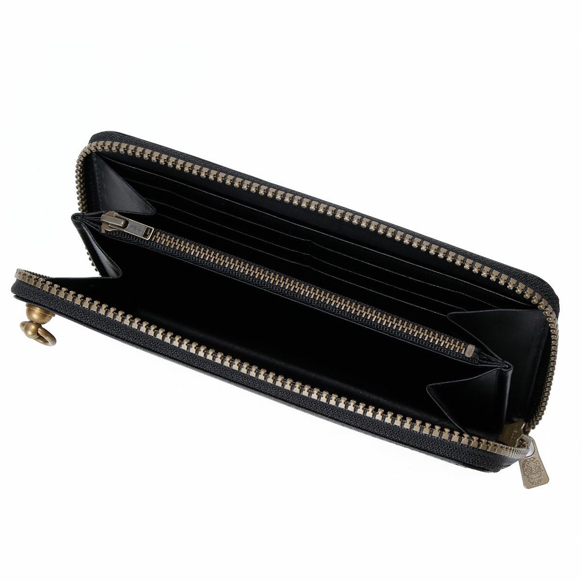 Dark｜防水革バイカーウォレット｜財布｜ブラック