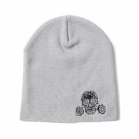 Dark｜シングルニット｜帽子｜グレー