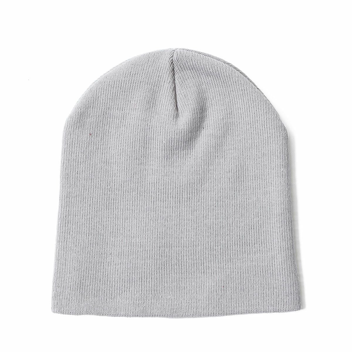 Dark｜シングルニット｜帽子｜グレー