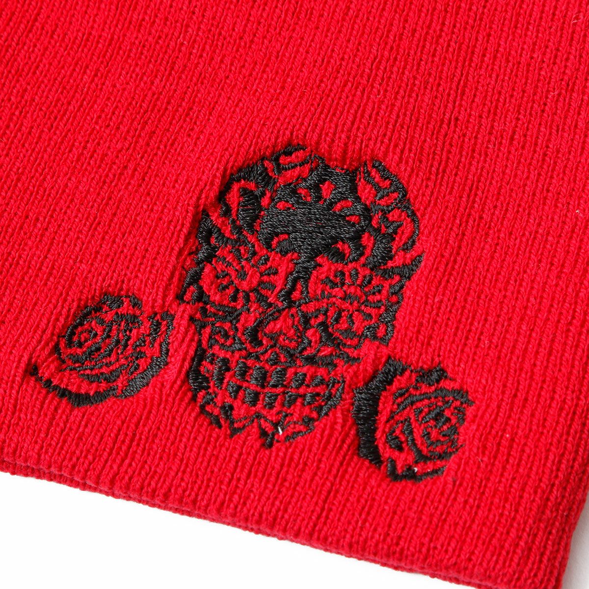 Dark｜シングルニット｜帽子｜レッド