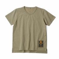 Dark｜CORDURA ライダース ヘビーオンス ベーシックTシャツ｜オリーブ