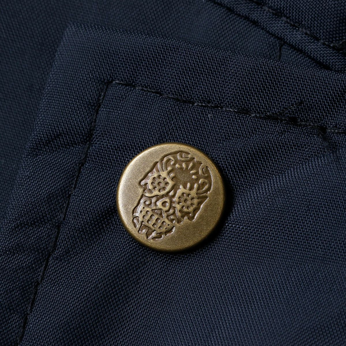 Dark｜防水バイカーコーチジャケット｜ファブリック｜ブラック