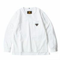 Dark｜CORDURA バイカーロングTシャツ-FY2024｜ロングスリーブ｜ホワイト